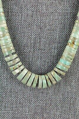 Turquoise & Sterling Silver Necklace - Joann Garcia