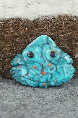 Frog Zuni Fetish Carving - Reynold Lunasee