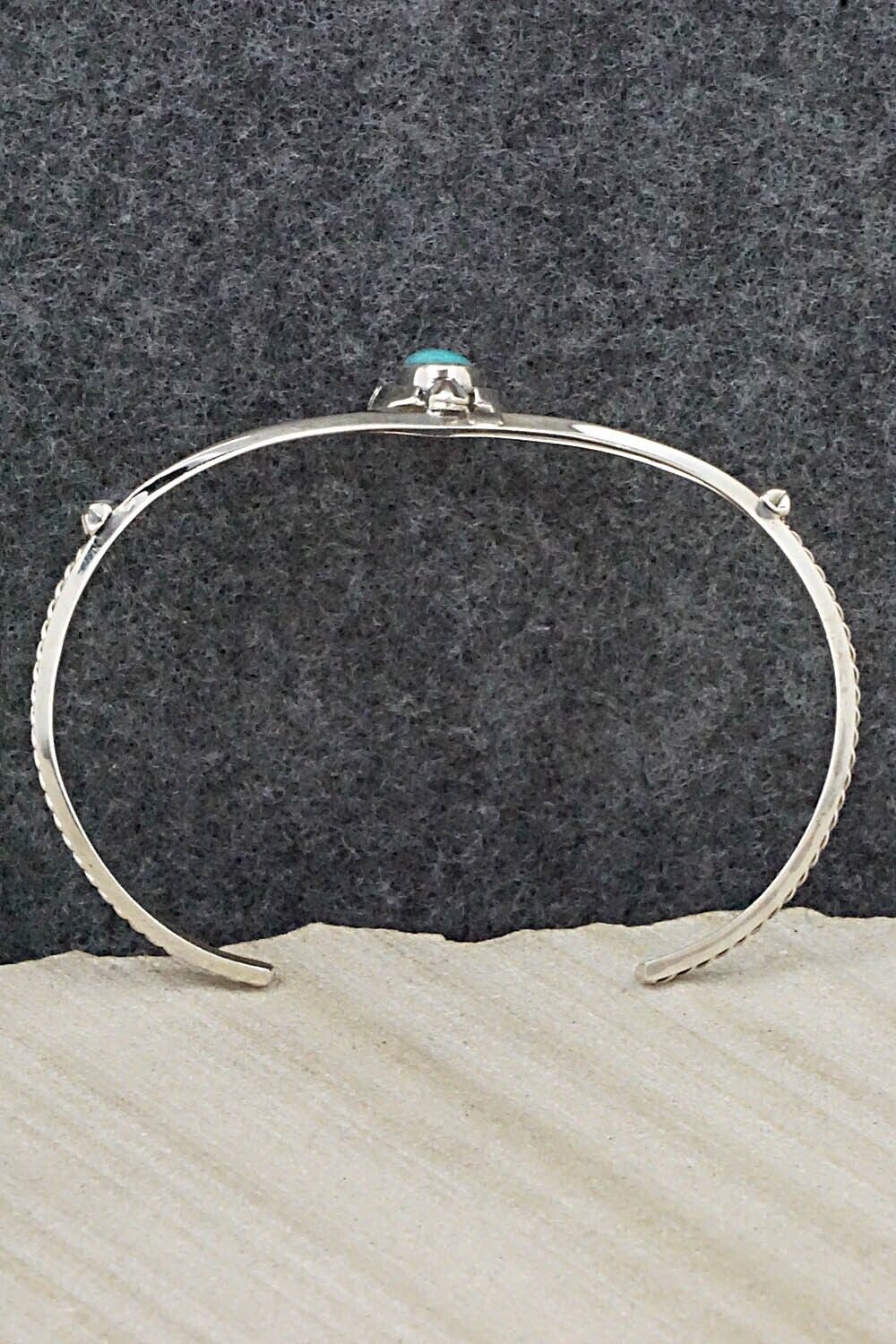 Turquoise & Sterling Silver Bracelet - Amos Begay