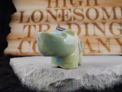 Bear Zuni Fetish Carving - Robert Kionut - High Lonesome Trading
