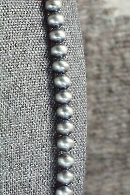 Sterling Silver Navajo Pearl Necklace - Jan Mariano