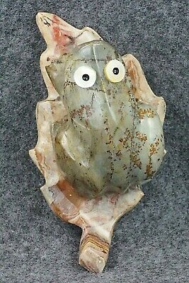 Frog Zuni Fetish Carving - Justin Natewa