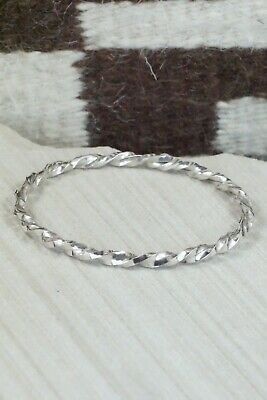 Sterling Silver Bangle - Elaine Tahe