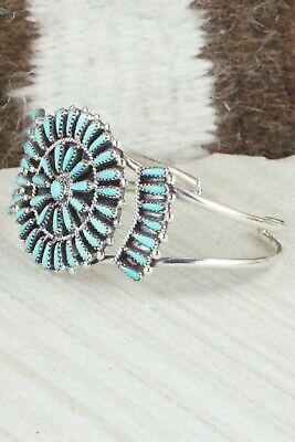 Turquoise & Sterling Silver Bracelet - Judy Wallace