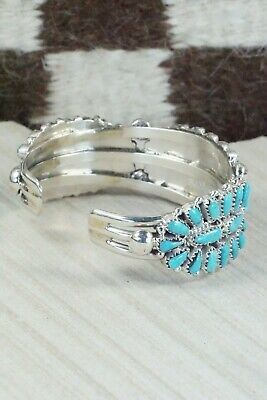 Turquoise & Sterling Silver Bracelet - Jaz Wilson