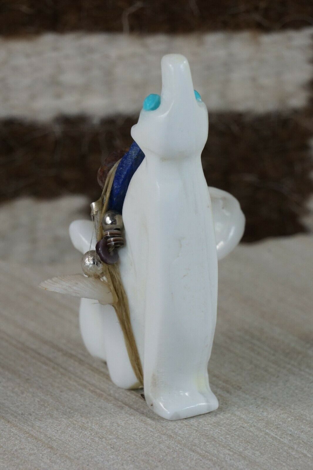 Wolf Zuni Fetish Carving - Lance Deysee - High Lonesome Trading