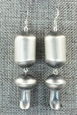 Sterling Silver Navajo Pearl Earrings - Presley Haley
