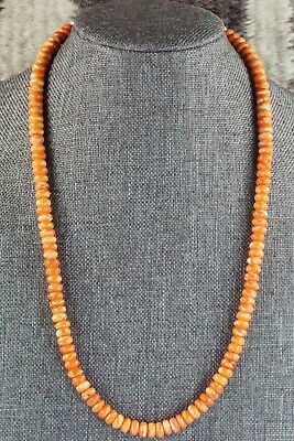 Spiny Oyster & Sterling Silver Necklace - Louise Joe
