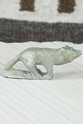 Wolf Zuni Fetish Carving - Calvin Weeka - High Lonesome Trading
