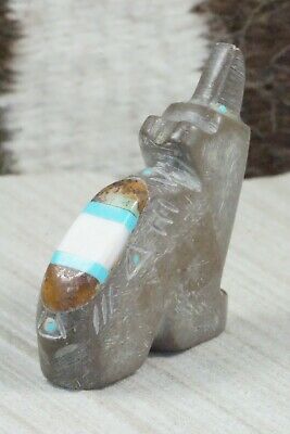 Wolf Zuni Fetish Carving - Brandon Phillips