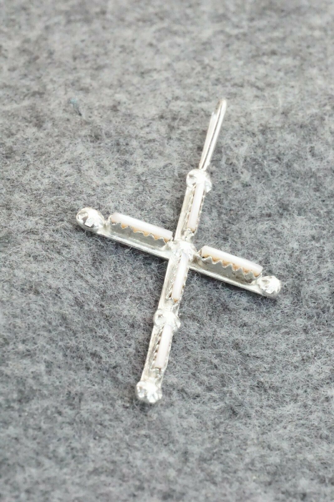 Mother of Pearl & Sterling Silver Pendant - Diana Bellson