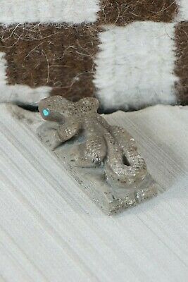 Lizard Zuni Fetish Carving - Theo Natewa - High Lonesome Trading