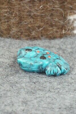 Frog Zuni Fetish Carving - Reynold Lunasee