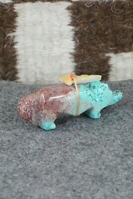 Wolf Zuni Fetish Carving - Taylor Gia