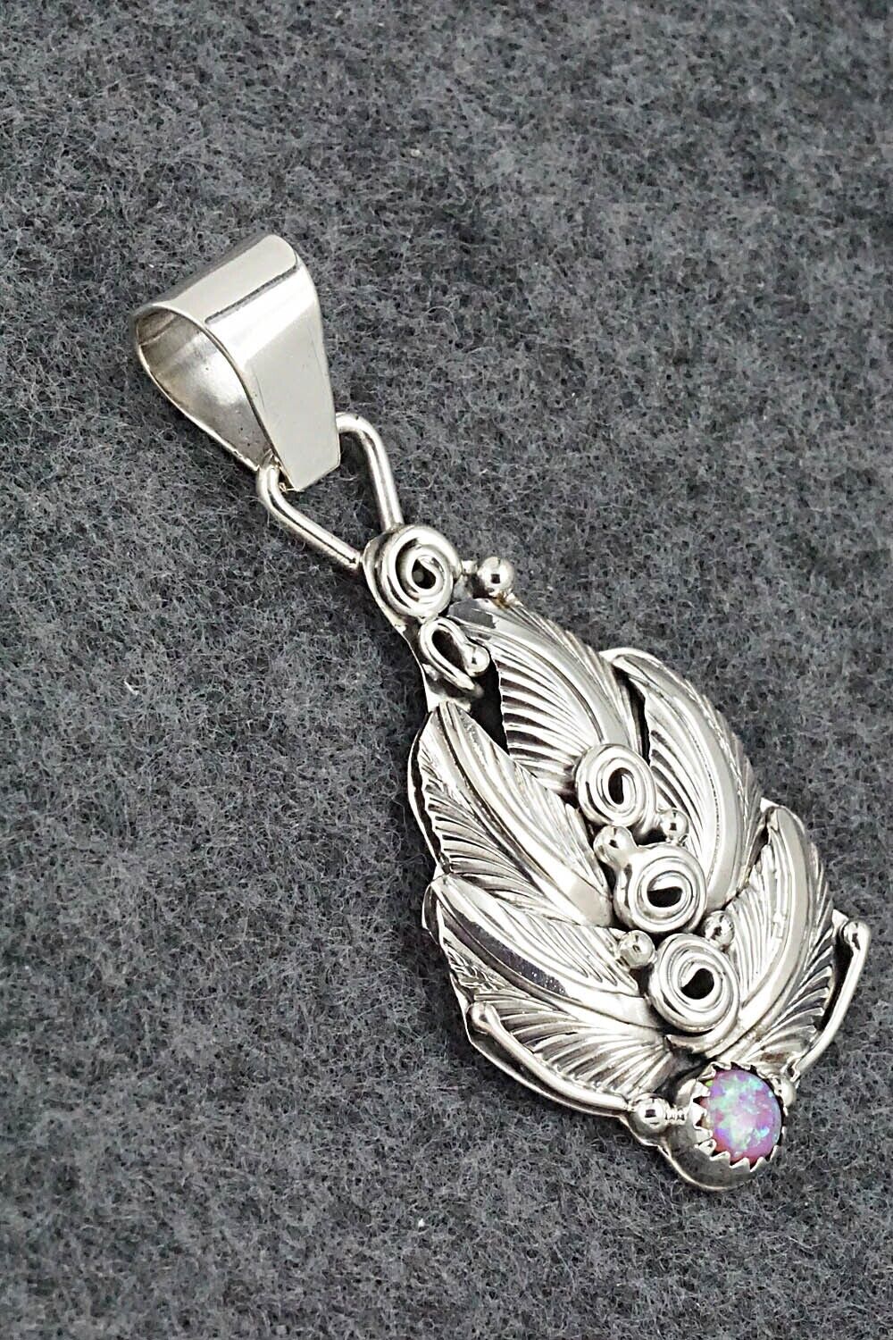 Opalite and Sterling Silver Pendant - Darrell Morgan