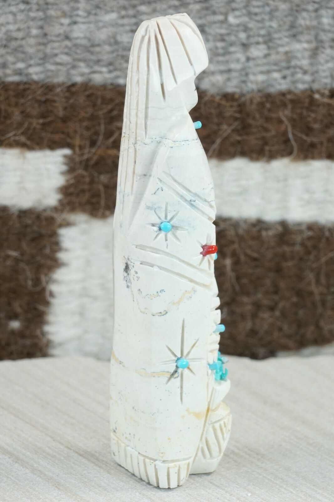 Corn Maiden Zuni Fetish Carving - Terrance Martza