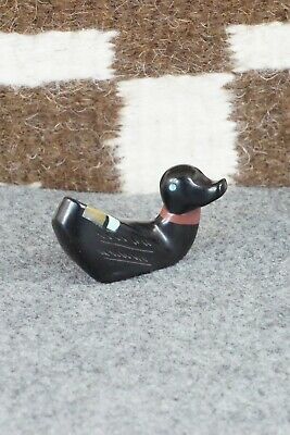 Duck Zuni Fetish Carving - Steven Natachu