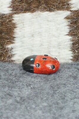 Lady Bug Zuni Fetish Carving - Reynold Lunasee