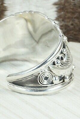 White Buffalo & Sterling Silver Bracelet - Darrell Morgan