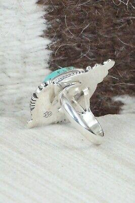 Turquoise & Sterling Silver Ring - Daniel Benally - Size 6.5 - High Lonesome Trading