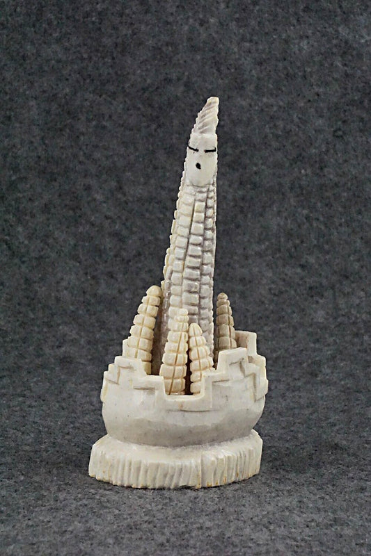 Corn Maiden Zuni Fetish Carving - Mike Tucson