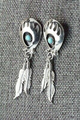 Turquoise & Sterling Silver Earrings - Annie Spencer