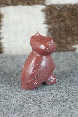 Owl Zuni Fetish Carving - Brandon Phillips
