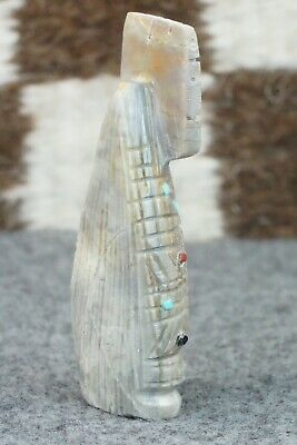 Corn Maiden Zuni Fetish Carving - Carl Etsate