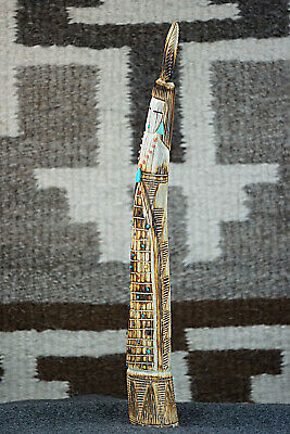 Corn Maiden Zuni Fetish Carving - Sullivan Shebola