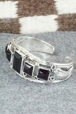 Onyx & Sterling Silver Bracelet - Davey Morgan