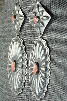 Spiny Oyster and Sterling Silver Earrings - Rita Lee