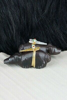 Bear Zuni Fetish Carving - Peter Gasper - High Lonesome Trading