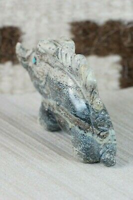 Hog Zuni Fetish Carving - Louise Ponchuella - High Lonesome Trading