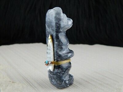 Bear Zuni Fetish Carving - Peter Gasper - High Lonesome Trading