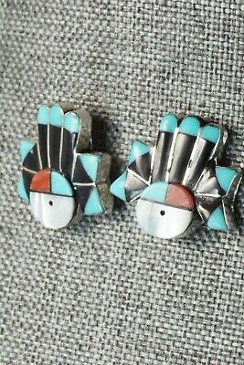 Multi Stone & Sterling Silver Earrings - Clayton Vacit