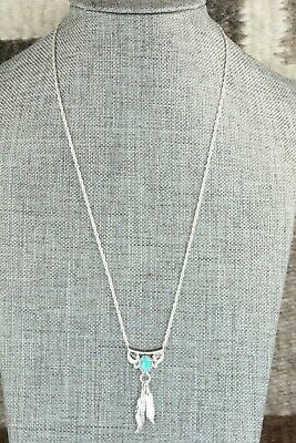 Turquoise & Sterling Silver Necklace - Sharon McCarthy