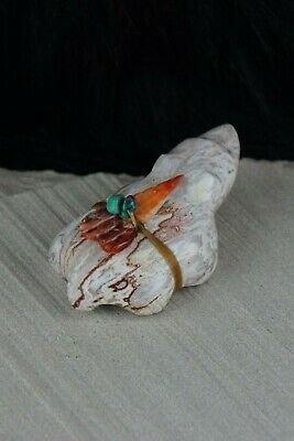 Badger Zuni Fetish Carving - Daphie Quam - High Lonesome Trading