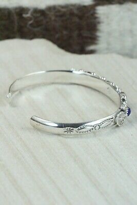 Lapis & Sterling Silver Bracelet - Roger Pino