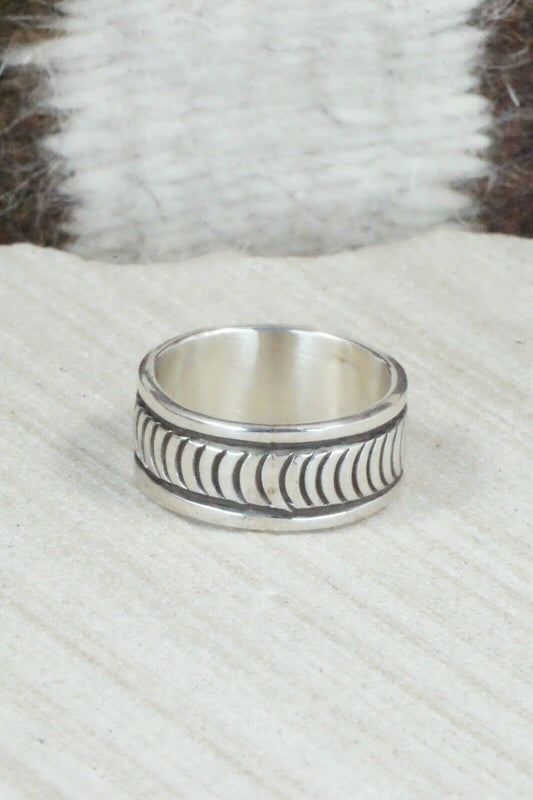 Sterling Silver Ring - Bruce Morgan - Size 9.25