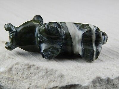 Hog Zuni Fetish Carving - Louise Ponchuella - High Lonesome Trading
