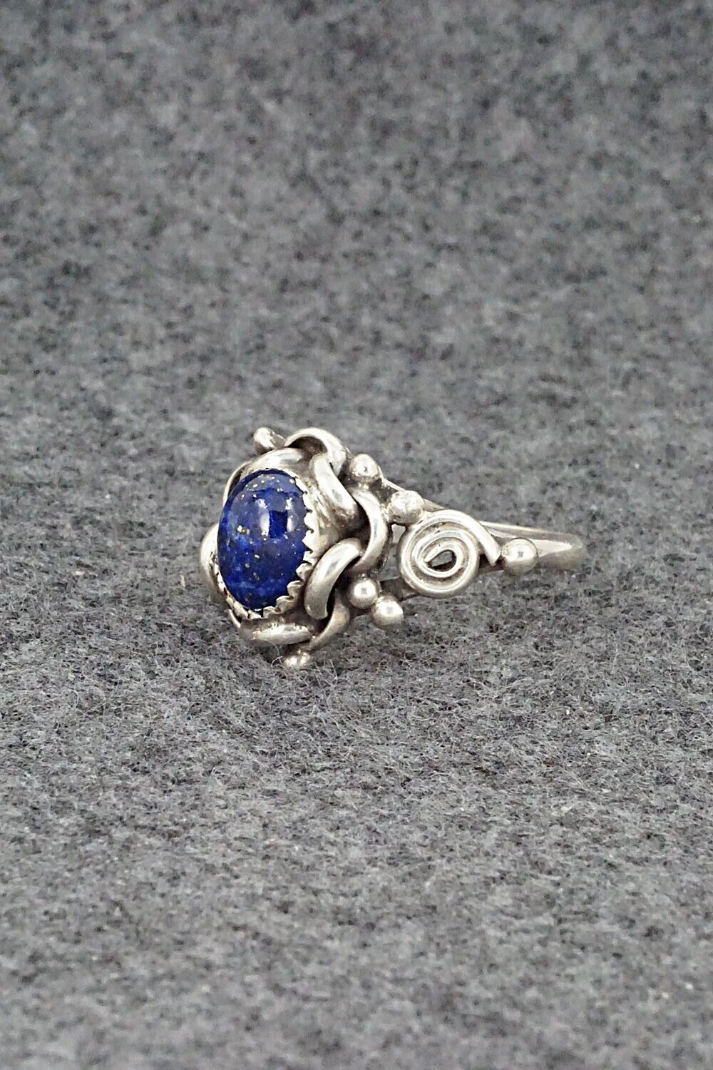 Lapis & Sterling Silver Ring - Maritta Martinez - Size 8.75