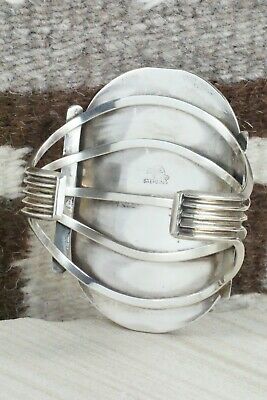 Turquoise & Sterling Silver Bracelet - Navajo