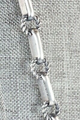 Sterling Silver Chain Necklace - Lawrence Yazzie
