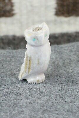 Owl Zuni Fetish Carving - Brandon Phillips