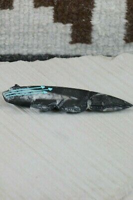 Wolf Zuni Fetish Carving - Kenric Laiwakete - High Lonesome Trading