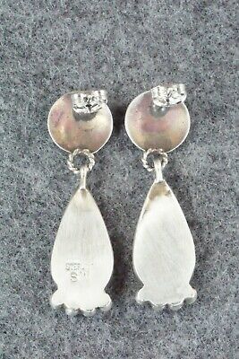 Turquoise & Sterling Silver Earrings - Selina Warner