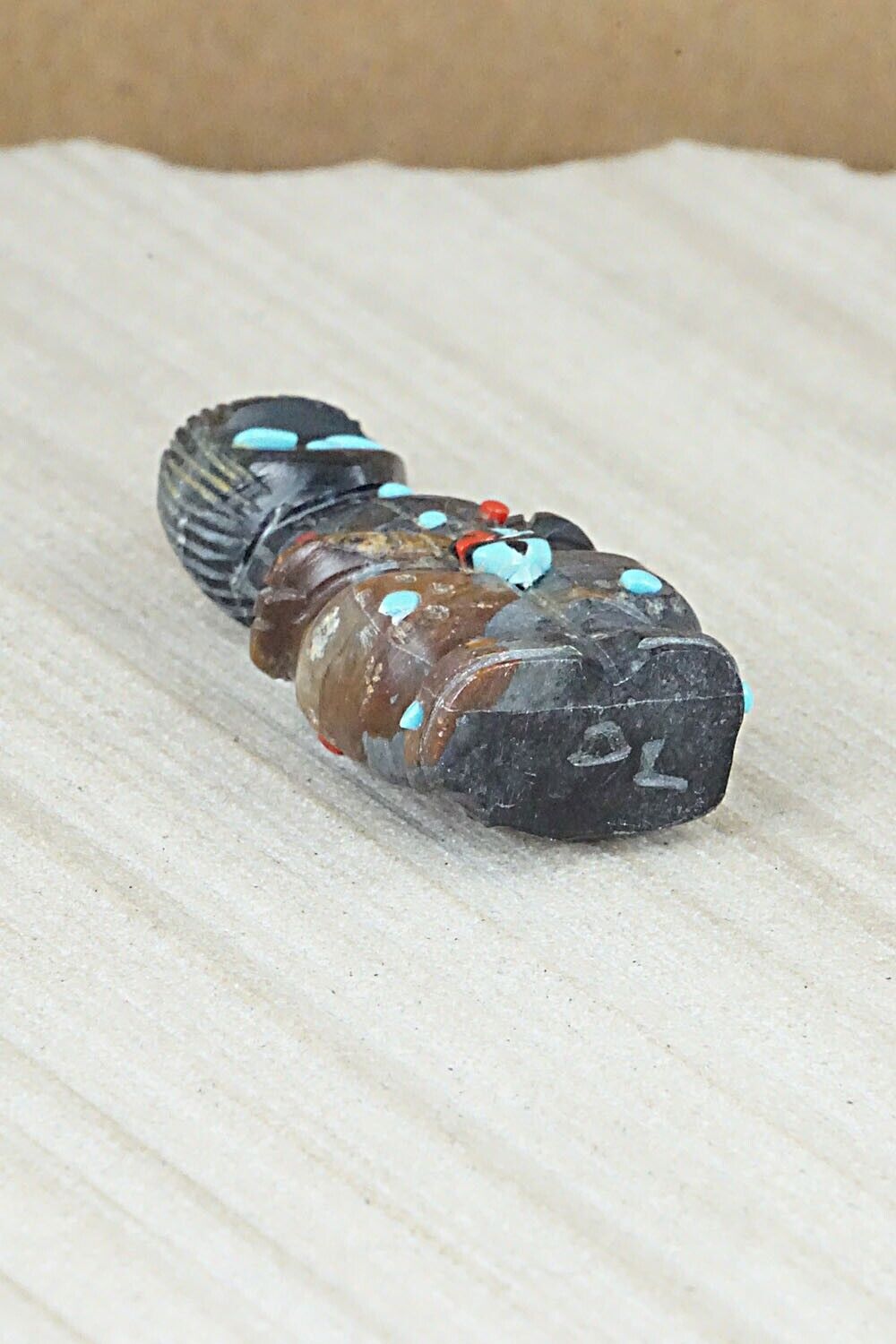 Corn Maiden Zuni Fetish Carving - Danette Laate
