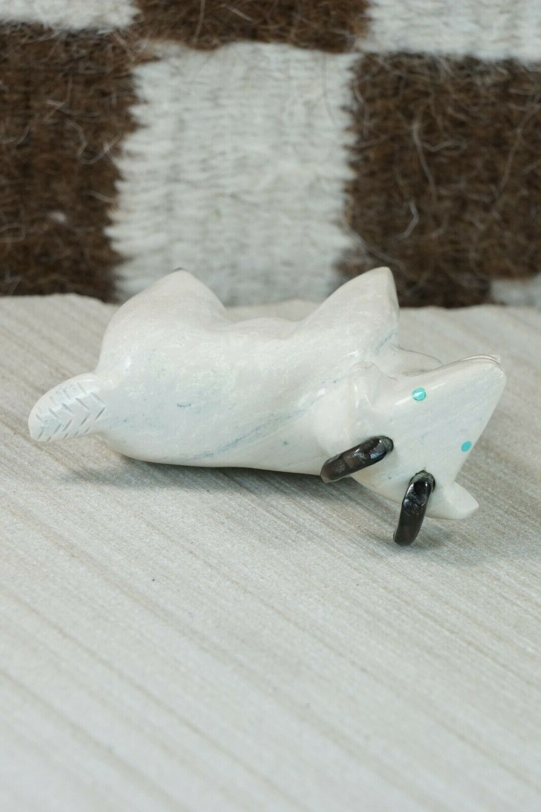 Goat Zuni Fetish Carving - Enrike Leekya