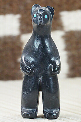 Bear Zuni Fetish Carving - Ronnie Lunasee