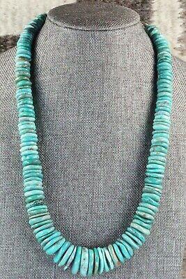 Turquoise & Sterling Silver Necklace - Louise Joe - High Lonesome Trading